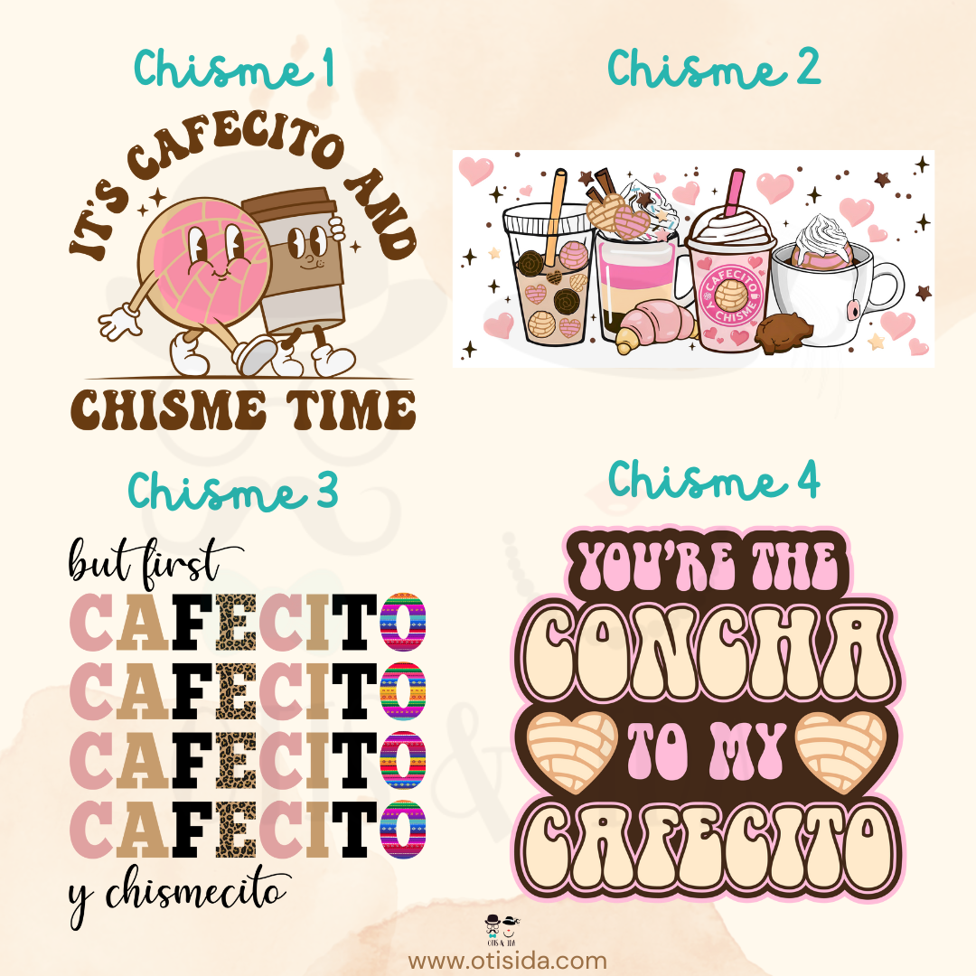Cafecito y Chisme Tees & Tanks