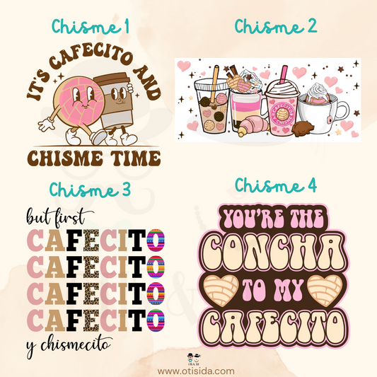Cafecito y Chisme Tees & Tanks
