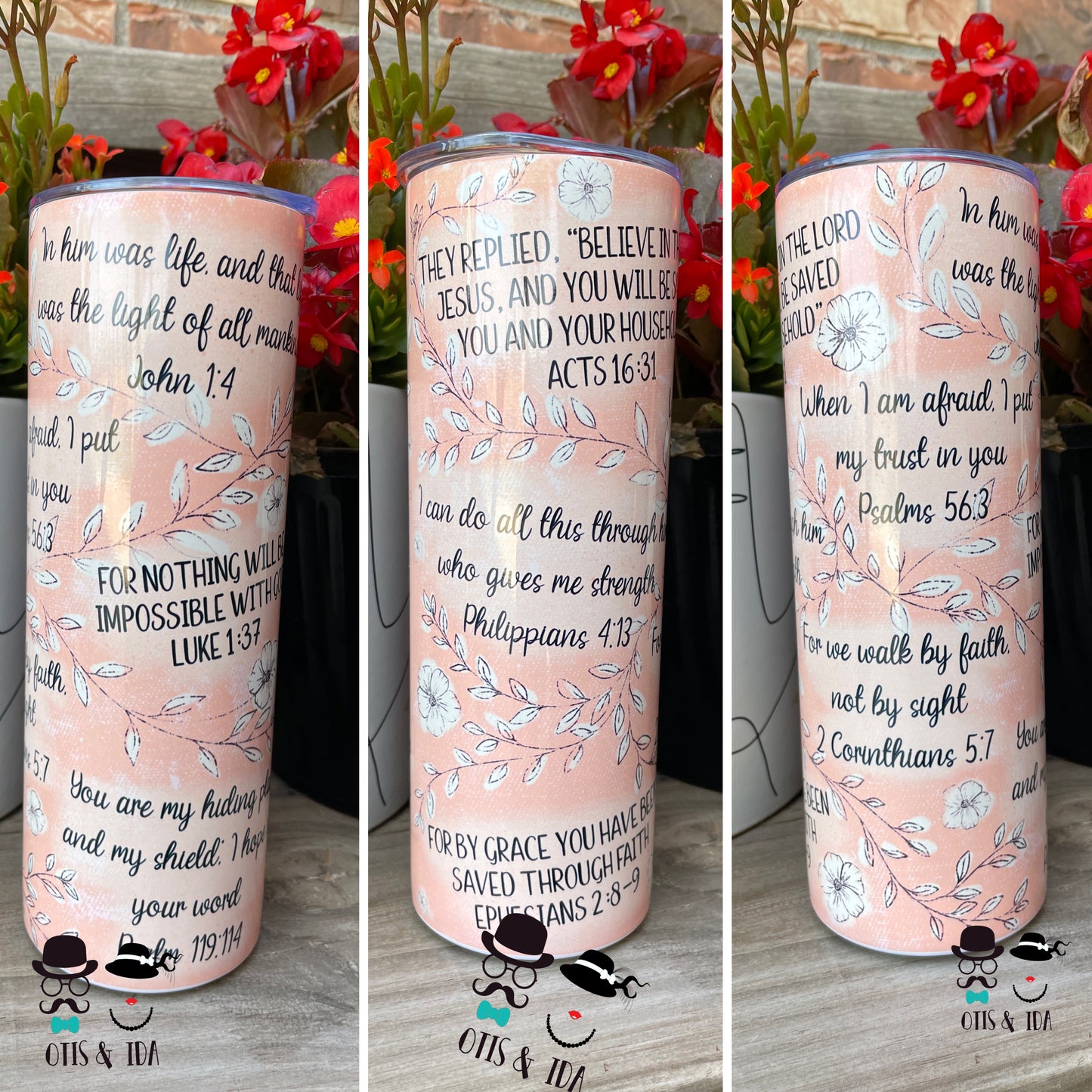 Scripture Tumbler